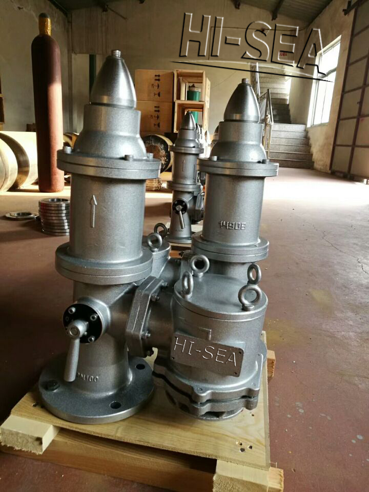Chemicial Tanker High Velocity Relief Valve in factory